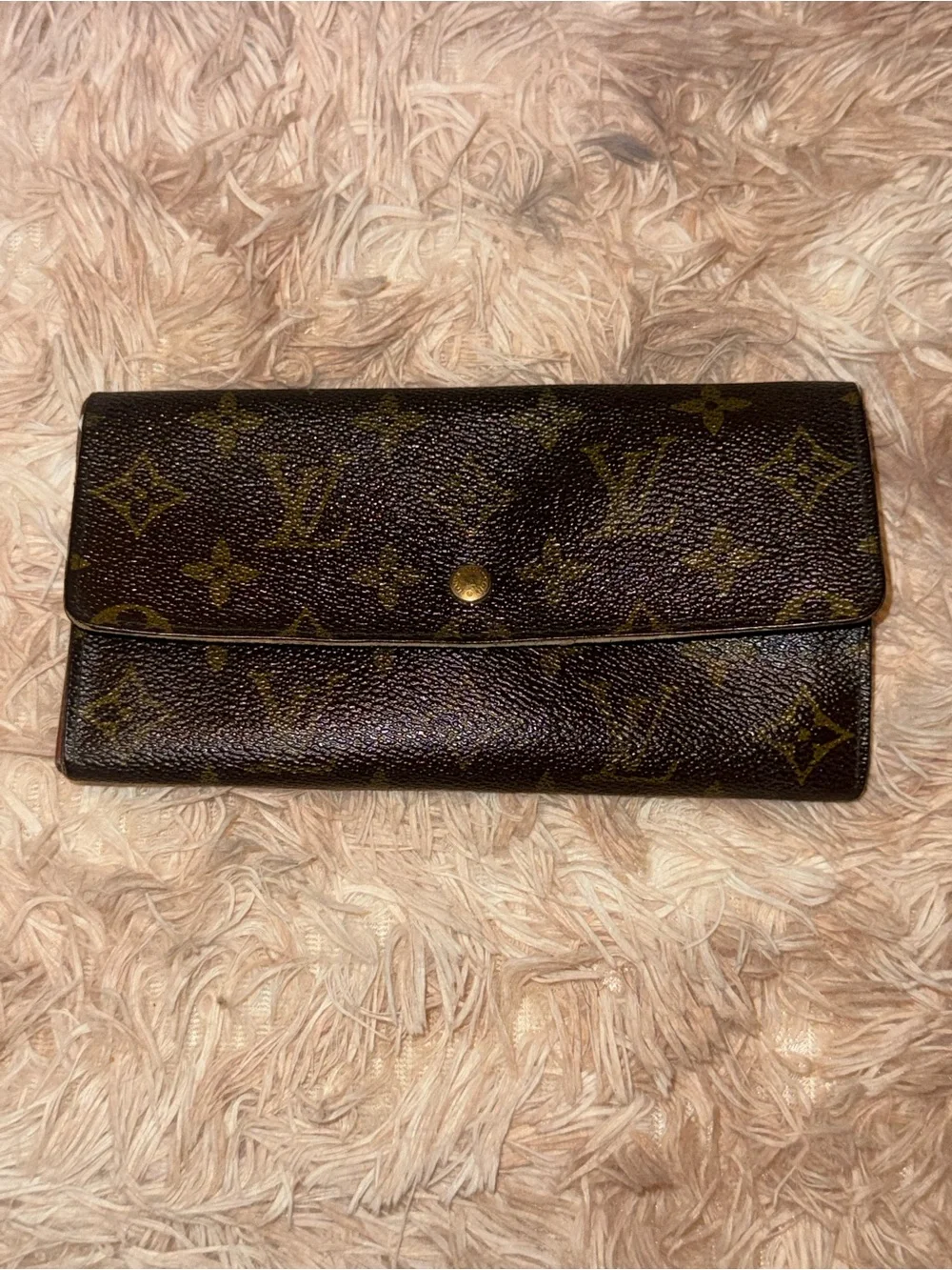 PROJECT Authentic Vintage Louis Vuitton Monogram Continental Long Wallet + COA